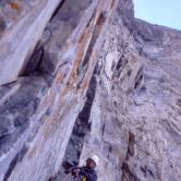 Dièdre Jaune Face Nord Vignemale