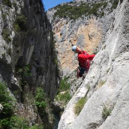 les mains dans le sel